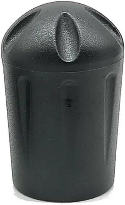 18mm Silicone Chair Leg Caps - 4 Pack Black Floor Protectors Scratch Resistant Furniture Pads V1258-DP02-BOL-21