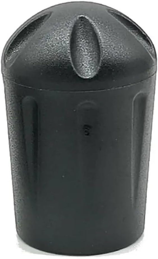 18mm Silicone Chair Leg Caps - 4 Pack Black Floor Protectors Scratch Resistant Furniture Pads V1258-DP02-BOL-21