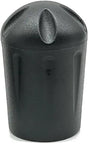 18mm Silicone Chair Leg Caps - 4 Pack Black Floor Protectors Scratch Resistant Furniture Pads V1258-DP02-BOL-21