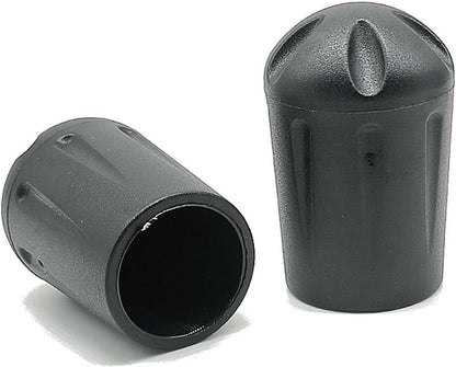 18mm Silicone Chair Leg Caps - 4 Pack Black Floor Protectors Scratch Resistant Furniture Pads V1258-DP02-BOL-21