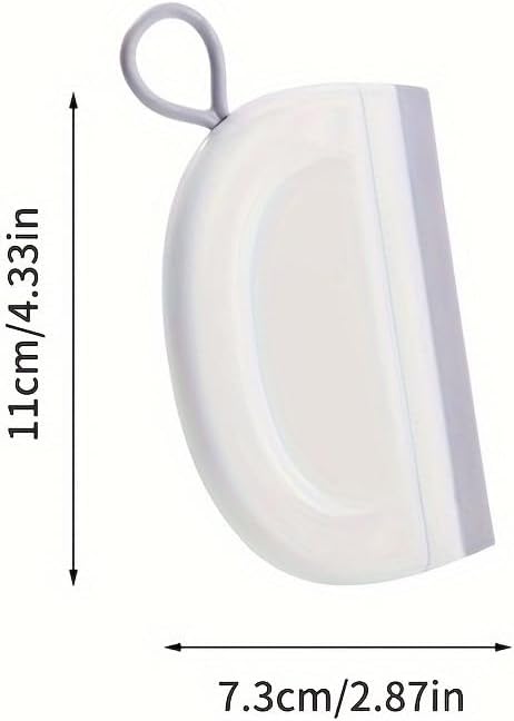 2 Pack Silicone Squeegee with Hanging Hook for Bathroom Mirror and Car Streak-Free Cleaning Tool V1258-DP02-BOL-217