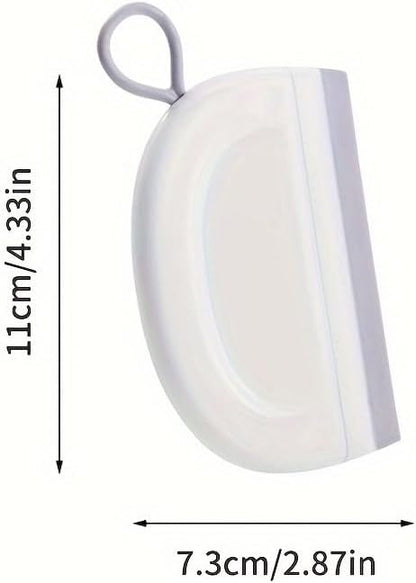2 Pack Silicone Squeegee with Hanging Hook for Bathroom Mirror and Car Streak-Free Cleaning Tool V1258-DP02-BOL-217