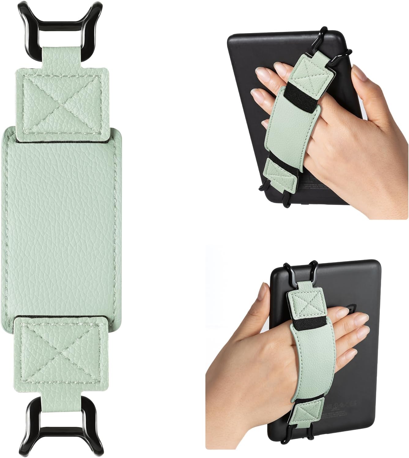 Elastic Green Handband for 6-7.5 inch E-book Tablet - High Stretch E-Reader Accessory V1258-DP02-BOL-219
