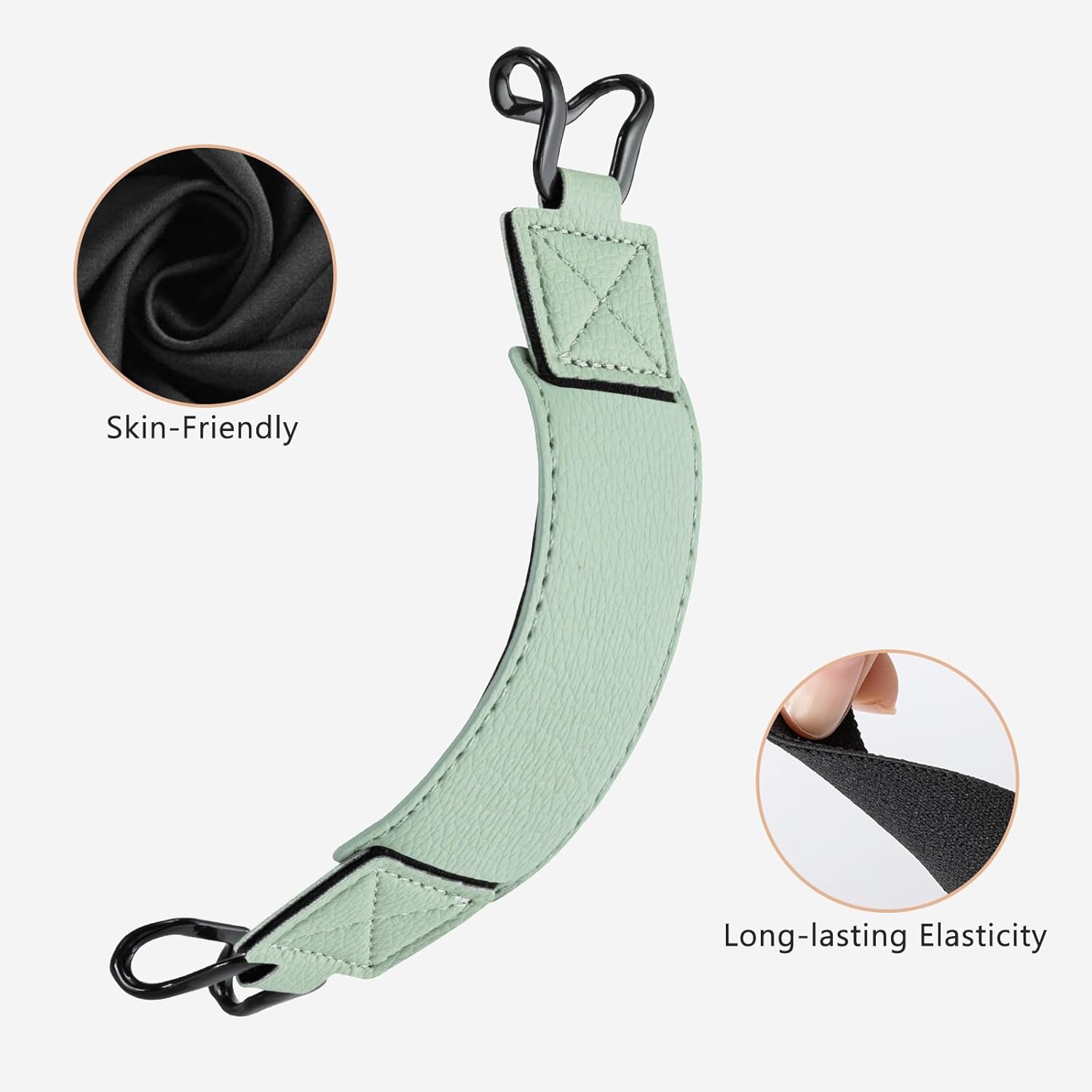 Elastic Green Handband for 6-7.5 inch E-book Tablet - High Stretch E-Reader Accessory V1258-DP02-BOL-219