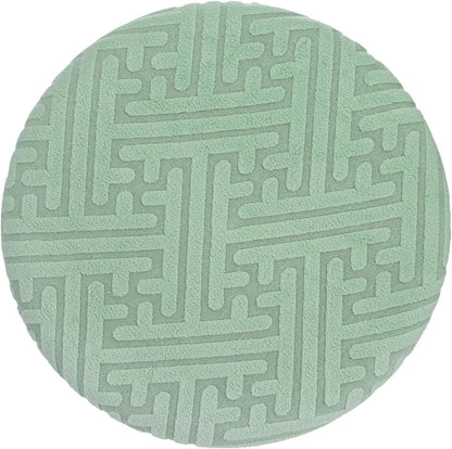 Elastic Chair Cover Round 30-36cm Mint Green Washable Stretchable Stool Cover V1258-DP02-BOL-22