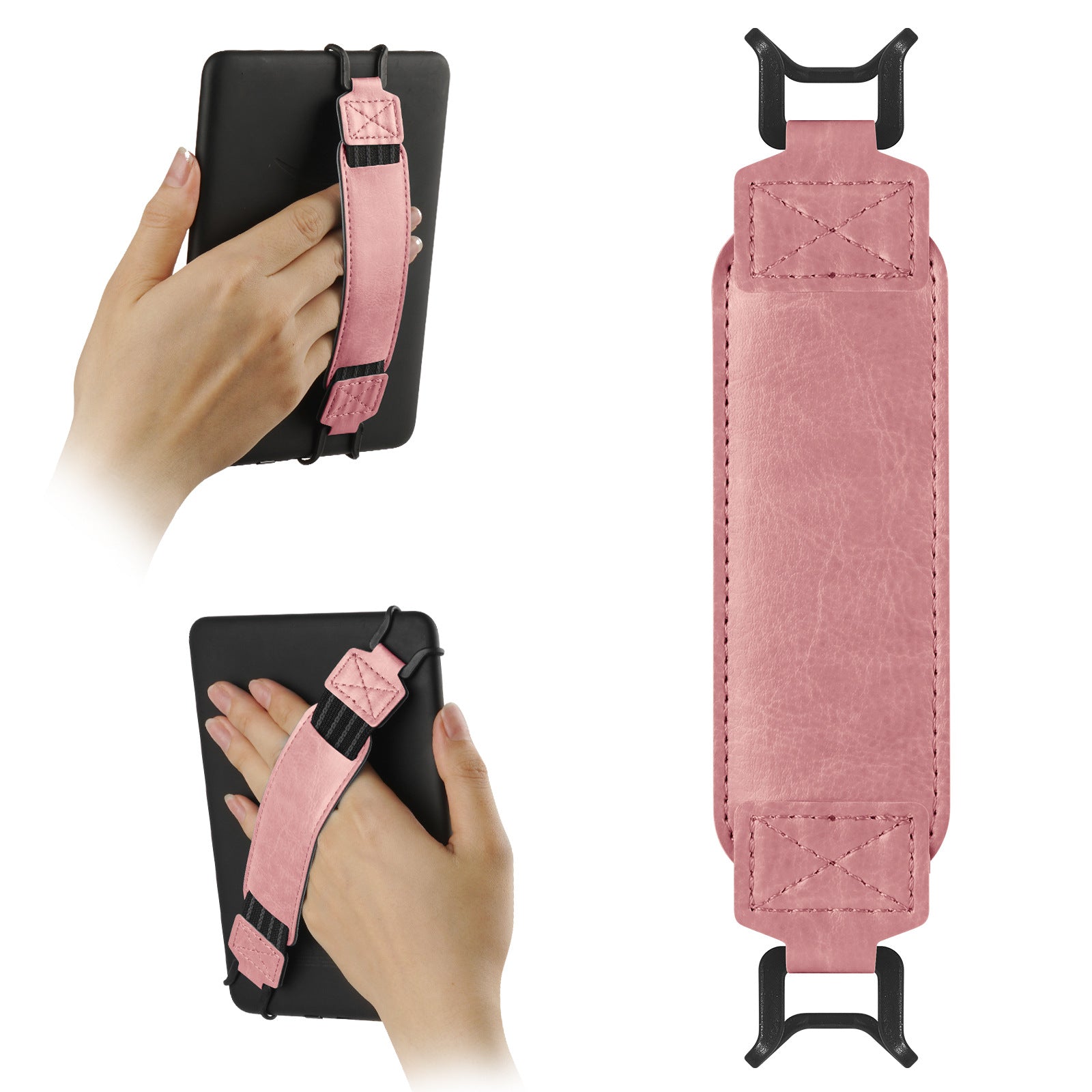 1 Piece Pink High Elasticity Band Compatible with 6-7.5 inch E-book Tablets V1258-DP02-BOL-220