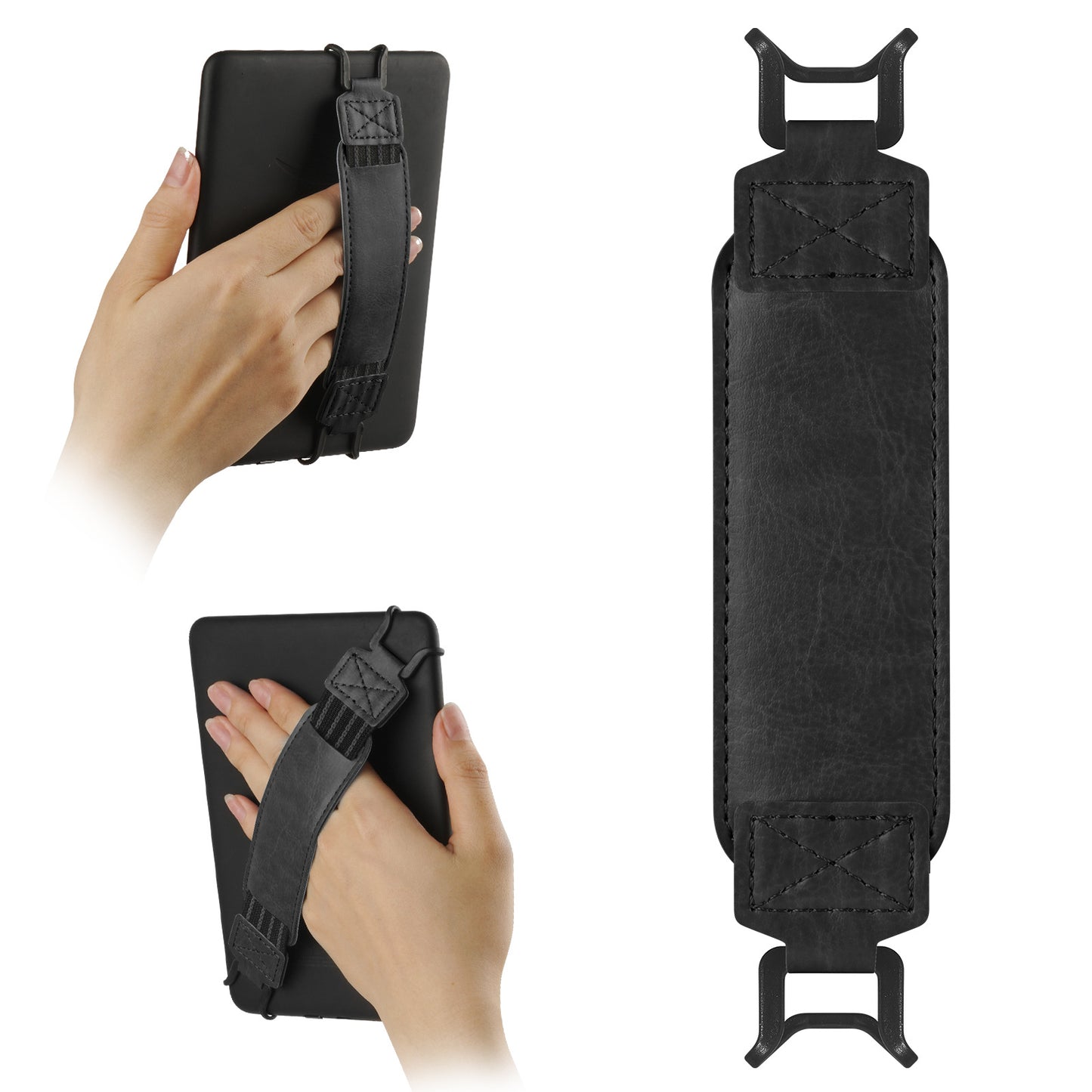 Black High Elasticity Handband for 6-7.5 inch E-book Tablet - Tablet Accessory V1258-DP02-BOL-221