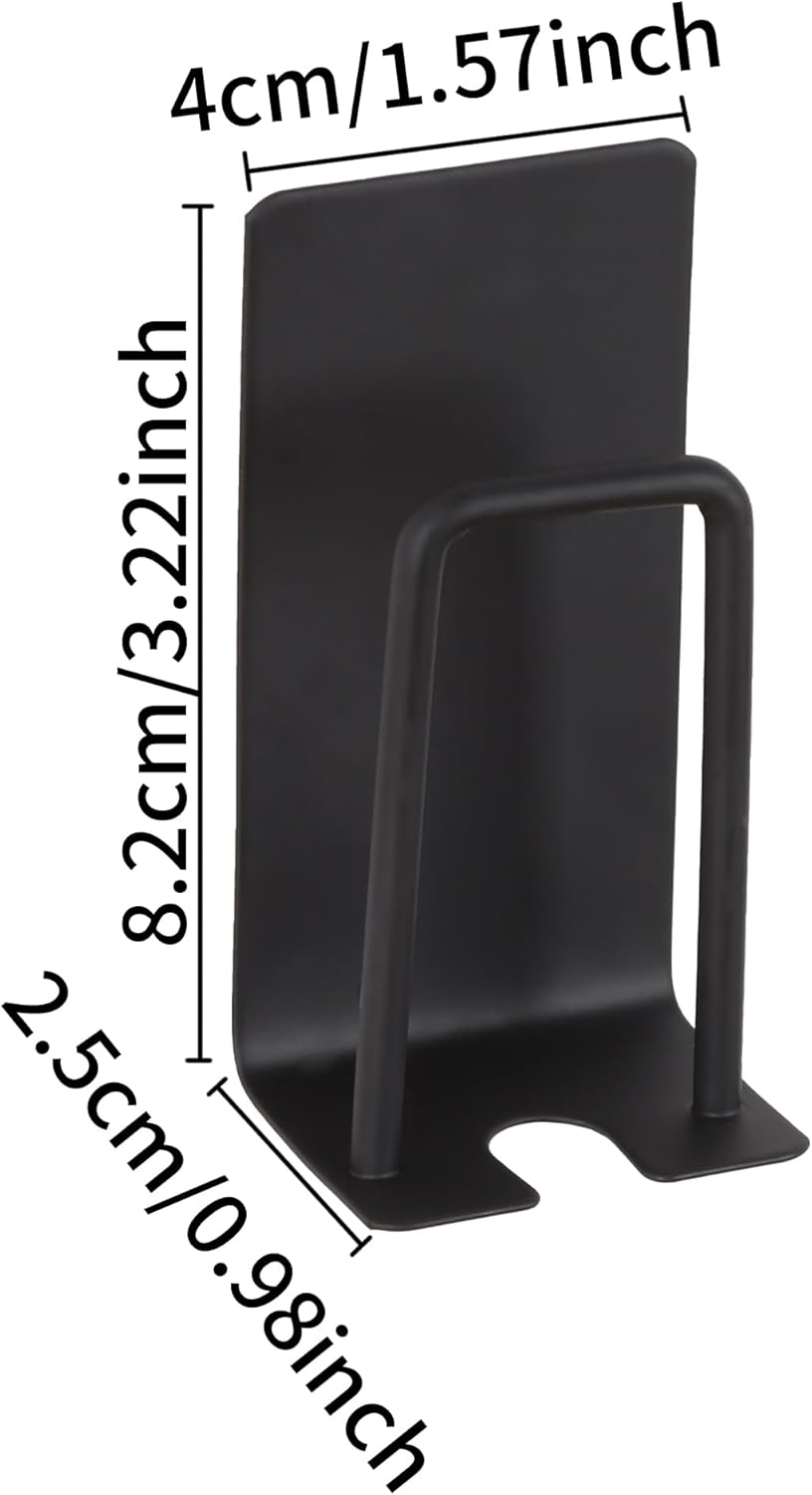 4 Pack Self-Adhesive Stainless Steel Wall Mount Toothbrush Holder No Drilling Required for Electric V1258-DP02-BOL-229