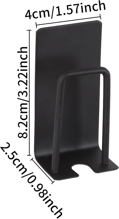 4 Pack Self-Adhesive Stainless Steel Wall Mount Toothbrush Holder No Drilling Required for Electric V1258-DP02-BOL-229