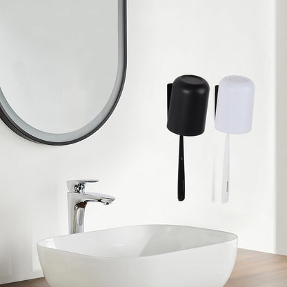 4 Pack Self-Adhesive Stainless Steel Wall Mount Toothbrush Holder No Drilling Required for Electric V1258-DP02-BOL-229
