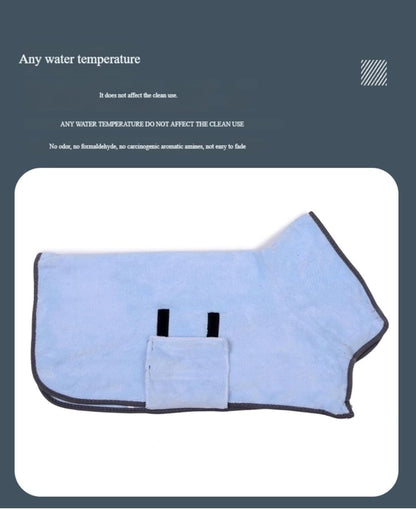 Super Absorbent & Fast Drying Pet Towel for Dogs and Cats - Microfiber Drying Cloth - 1 Piece V1258-DP02-BOL-238