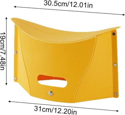Foldable Step Stool with Handle - Anti-Slip Step for Kids & Adults - Ideal for Kitchen Bathroom Camping - V1258-DP02-BOL-241