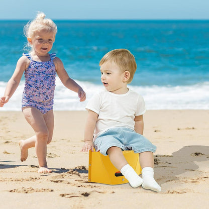 Foldable Step Stool with Handle - Anti-Slip Step for Kids & Adults - Ideal for Kitchen Bathroom Camping - V1258-DP02-BOL-241