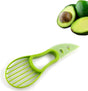 3-in-1 Avocado Tool - Safe Cutter, Pitter and Spoon in One - Green - Set of 1 V1258-DP02-BOL-243
