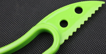3-in-1 Avocado Tool - Safe Cutter, Pitter and Spoon in One - Green - Set of 1 V1258-DP02-BOL-243
