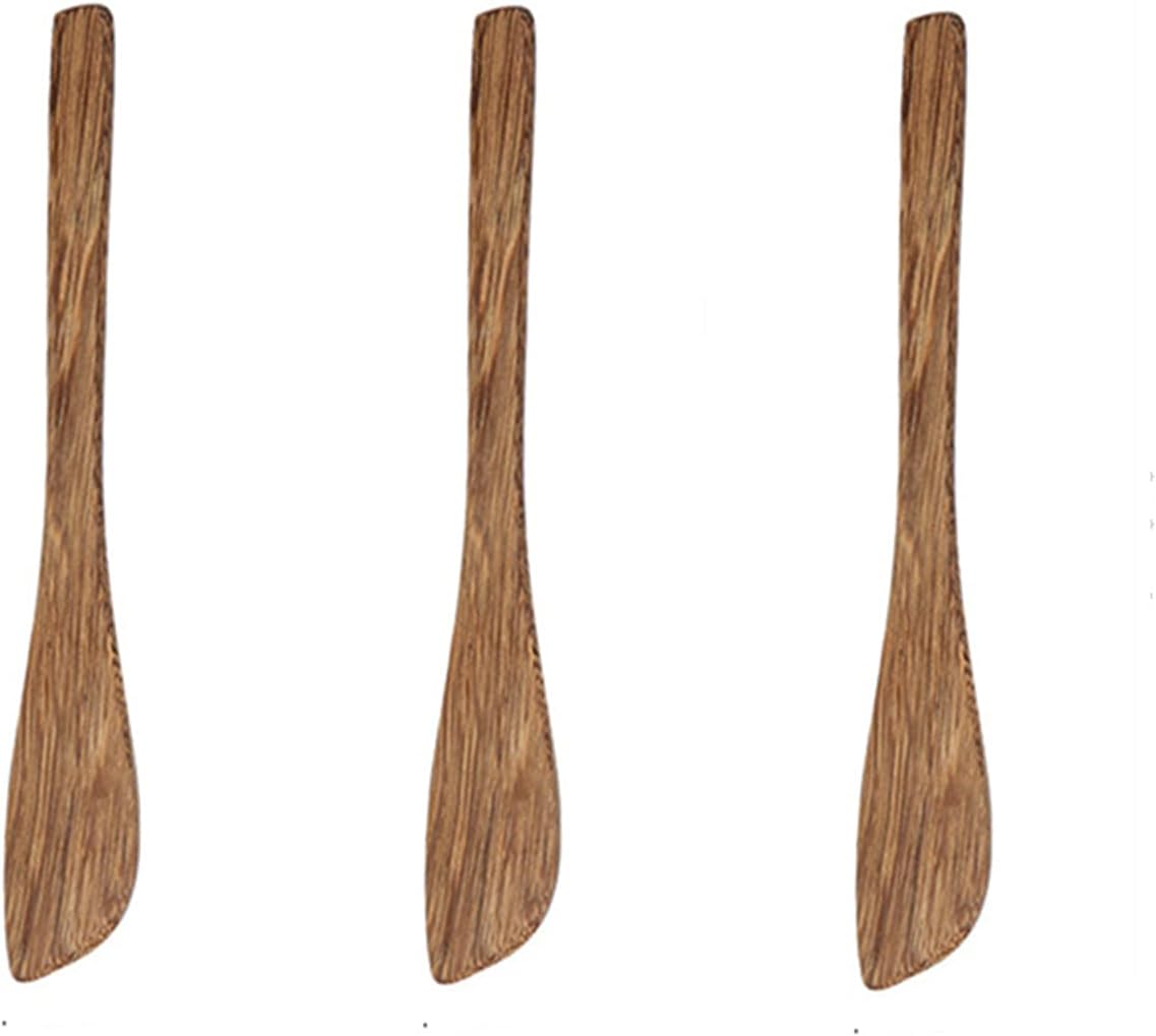 3-Piece Teak Kitchen Utensil Set Safe for Non-Stick Pans Heat Resistant Cooking Tools V1258-DP02-BOL-245