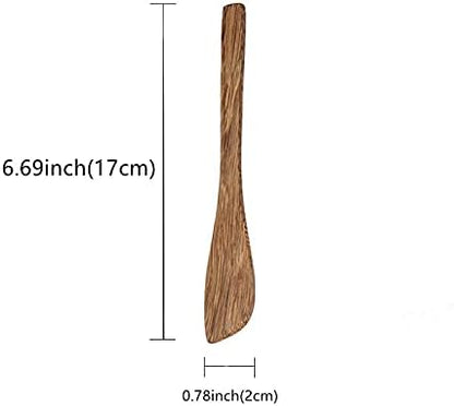 3-Piece Teak Kitchen Utensil Set Safe for Non-Stick Pans Heat Resistant Cooking Tools V1258-DP02-BOL-245