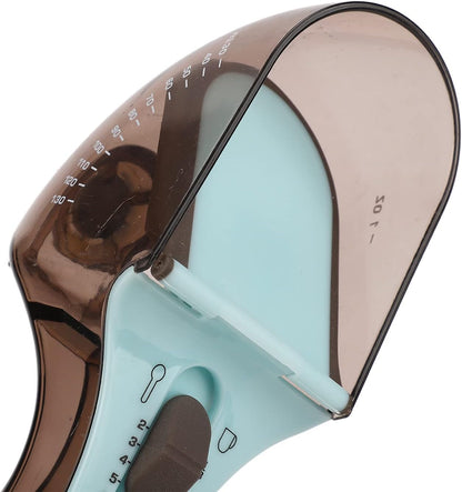Adjustable 2-Piece Measuring Spoon Set with Scale Plastic Kitchen Tool for Coffee Milk Mask Powder Measurement V1258-DP02-BOL-248