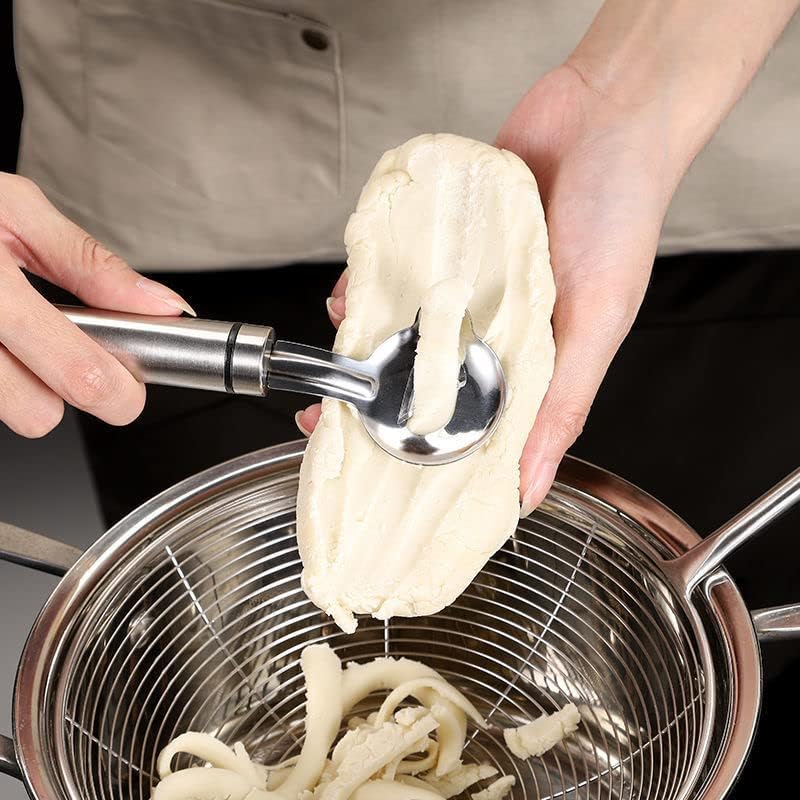 2 Piece Stainless Steel Manual Noodle Cutter Set Essential Kitchen Tool for Home Use V1258-DP02-BOL-255
