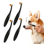 4 Pack Black Pet Tear Stain Remover Brush with Ergonomic Handle and Washable Bristles V1258-DP02-BOL-256