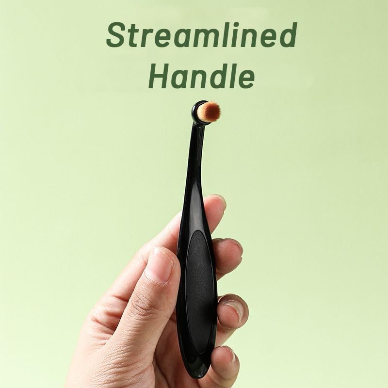 4 Pack Black Pet Tear Stain Remover Brush with Ergonomic Handle and Washable Bristles V1258-DP02-BOL-256