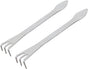 2 Pack Stainless Steel 3-Tine Root Rake Mini Candy Grip Handle Garden Tool V1258-DP02-BOL-262