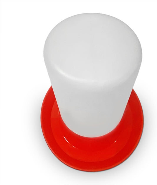 1L Durable Poultry Water Container for Chickens Ducks Turkeys Quail - Reusable Drinker Feeder V1258-DP02-BOL-271