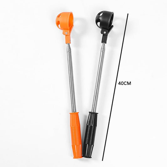 Orange Retractable Golf Ball Retriever Stainless Steel Water Golf Picker V1258-DP02-BOL-276