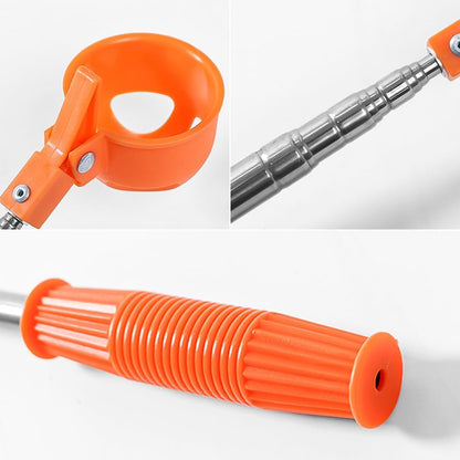 Orange Retractable Golf Ball Retriever Stainless Steel Water Golf Picker V1258-DP02-BOL-276
