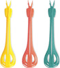 3-Piece Handheld Egg Beater Set 2-in-1 Food Tongs Mixer Salad Mixing Kitchen Tools for Cooking Baking V1258-DP02-BOL-282