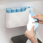 Multifunctional Wall-Mounted Storage Rack Set No Drilling Required Trash Bag Holder Bathroom Dispenser V1258-DP02-BOL-283