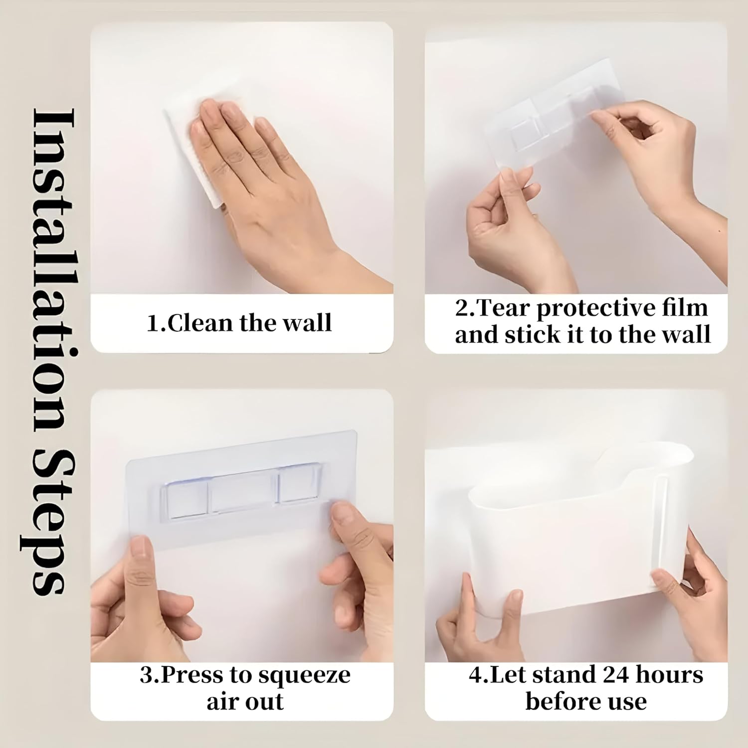 Multifunctional Wall-Mounted Storage Rack Set No Drilling Required Trash Bag Holder Bathroom Dispenser V1258-DP02-BOL-283