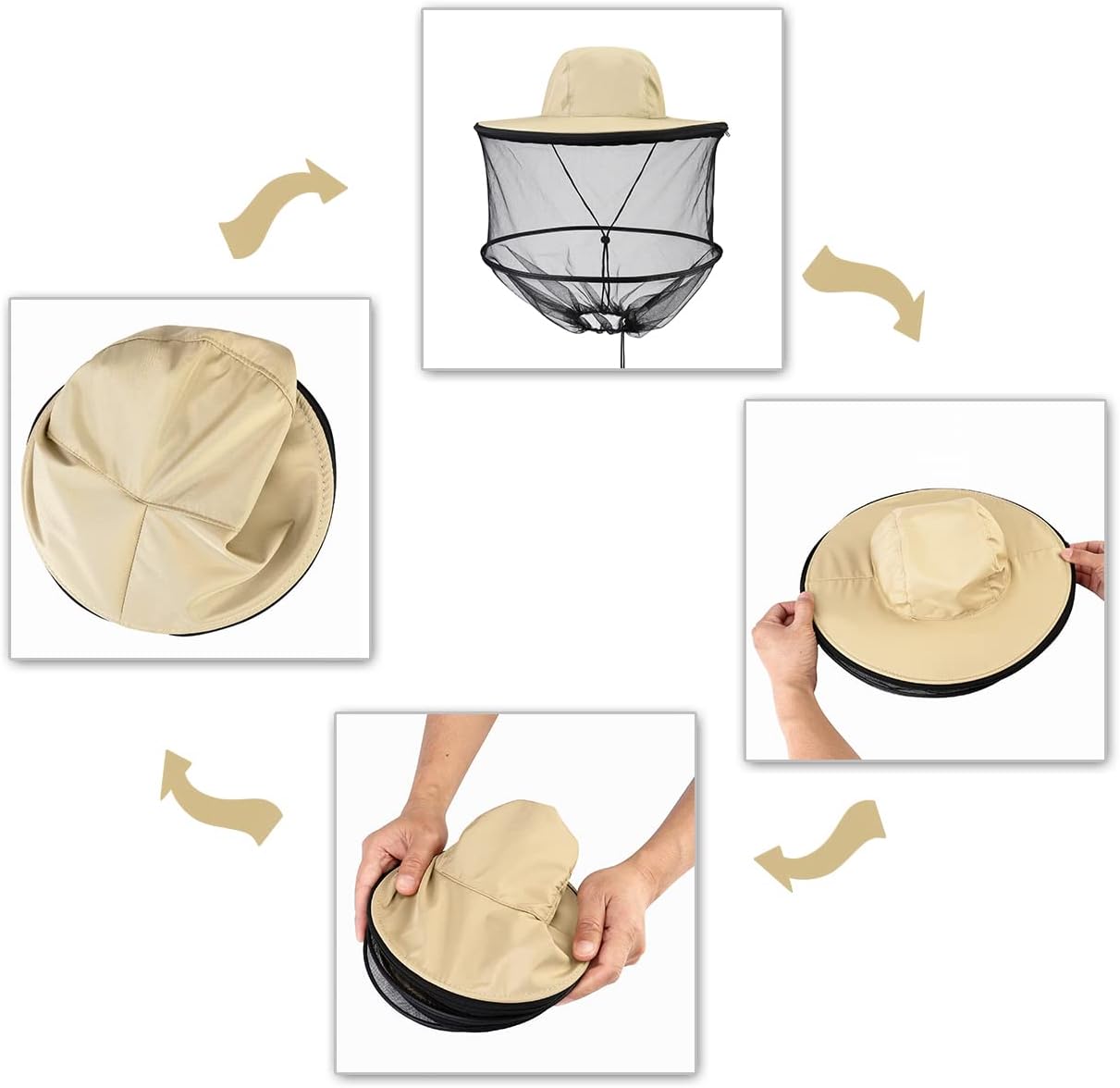 Protective Net with Removable Hidden Net Cover for Outdoor Fish and Gardening Use 1 Piece V1258-DP02-BOL-288
