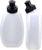 Running Belt Water Bottles 2 Pack Small Running Bidon with One-Handed Slide Lid Perfect Fit 100% Leakproof V1258-DP02-BOL-303