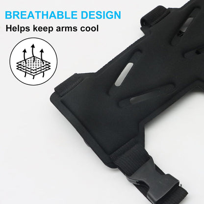 Archery Arm Guards - 1 Piece - Black - Adjustable - Wrist & Forearm Protection - Unisex - Suitable for Teens V1258-DP02-BOL-304