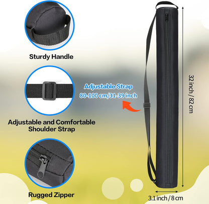 Universal Body Type Black Beer Can Warmer Sleeve for 7 Cans Golf Ball and Bag Warmer V1258-DP02-BOL-307