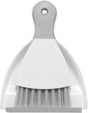 Compact Broom and Dustpan Set with Mini Hand Brush - Portable Cleaning Kit for Home Office Desks Keyboards V1258-DP02-BOL-322