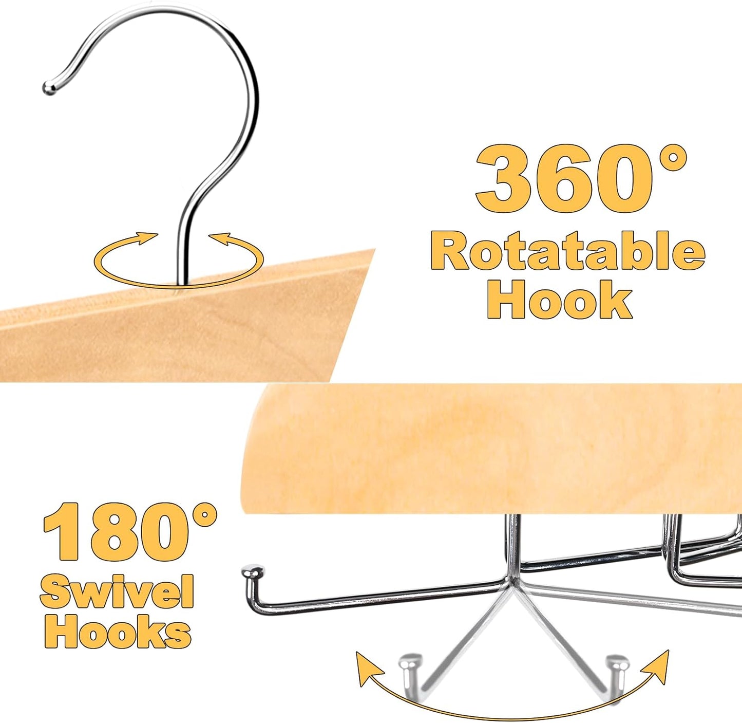 Clothing Hanger Organizer 1 Piece 20 Hooks Large Capacity BH Hanger/Coat Hanger for Wardrobe Storage Space V1258-DP02-BOL-327