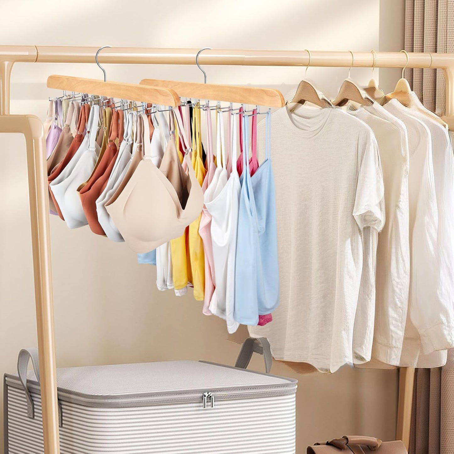 Clothing Hanger Organizer 1 Piece 20 Hooks Large Capacity BH Hanger/Coat Hanger for Wardrobe Storage Space V1258-DP02-BOL-327