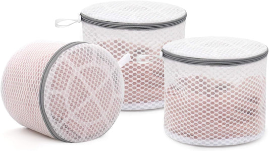 3 Pack Lingerie Wash Bags Delicate Clothing Underwear Protection Mesh Laundry Bags for Intimate Apparel V1258-DP02-BOL-331