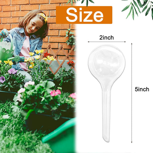 8 Pack Self Watering Balls Transparent Automatic Plant Waterer for Indoor Outdoor Flower Pots Plastic Self V1258-DP02-BOL-334