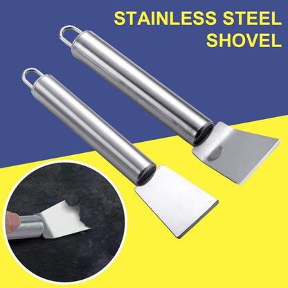 16.8cm Stainless Steel Multi-Purpose Scraper for Kitchen Cleaning and Sticker Removal V1258-DP02-BOL-34