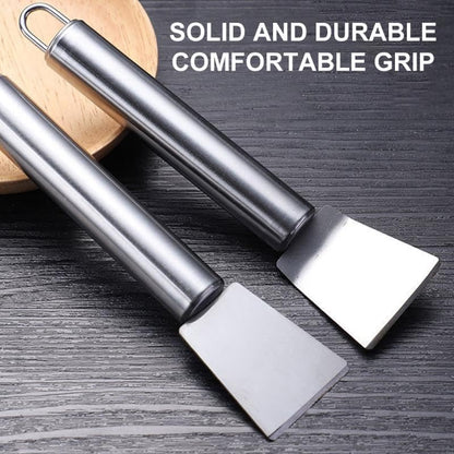 16.8cm Stainless Steel Multi-Purpose Scraper for Kitchen Cleaning and Sticker Removal V1258-DP02-BOL-34