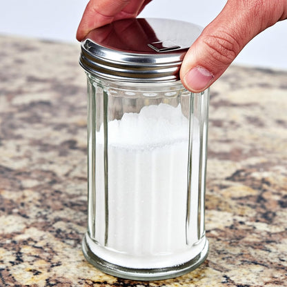 Sugar Bowl Glass Sugar Shaker Dispenser for Home Kitchen V1258-DP02-BOL-343