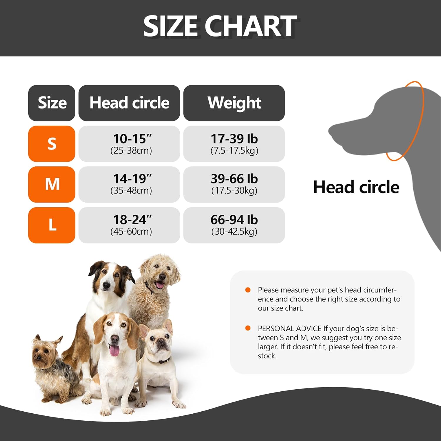 Dog Ear Covers Grey L-Shaped Soundproof No Cap Elastic Waterproof for Hematomas Bathing Drying Swimming V1258-DP02-BOL-350