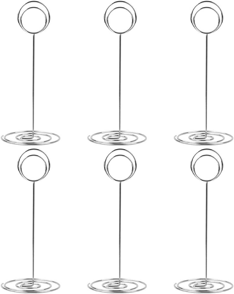 10 Pack Silver Spiral Foot Metal Trivets 22cm Heat Resistant Table Protectors V1258-DP02-BOL-353
