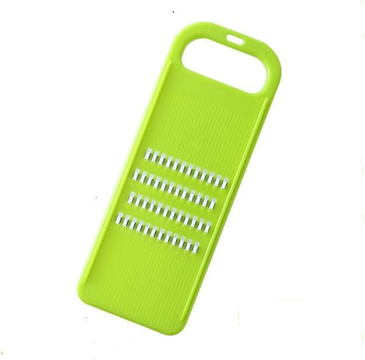 Green Multifunctional Stainless Steel Vegetable Julienne Grater with Anti-Slip Ergonomic Handle for Shredding V1258-DP02-BOL-36