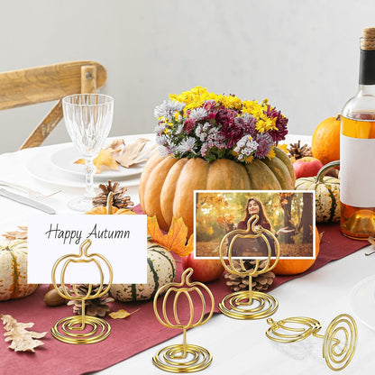 30 Pack Gold Pumpkin Table Decorations 5cm - Autumn Festival Ornaments V1258-DP02-BOL-363