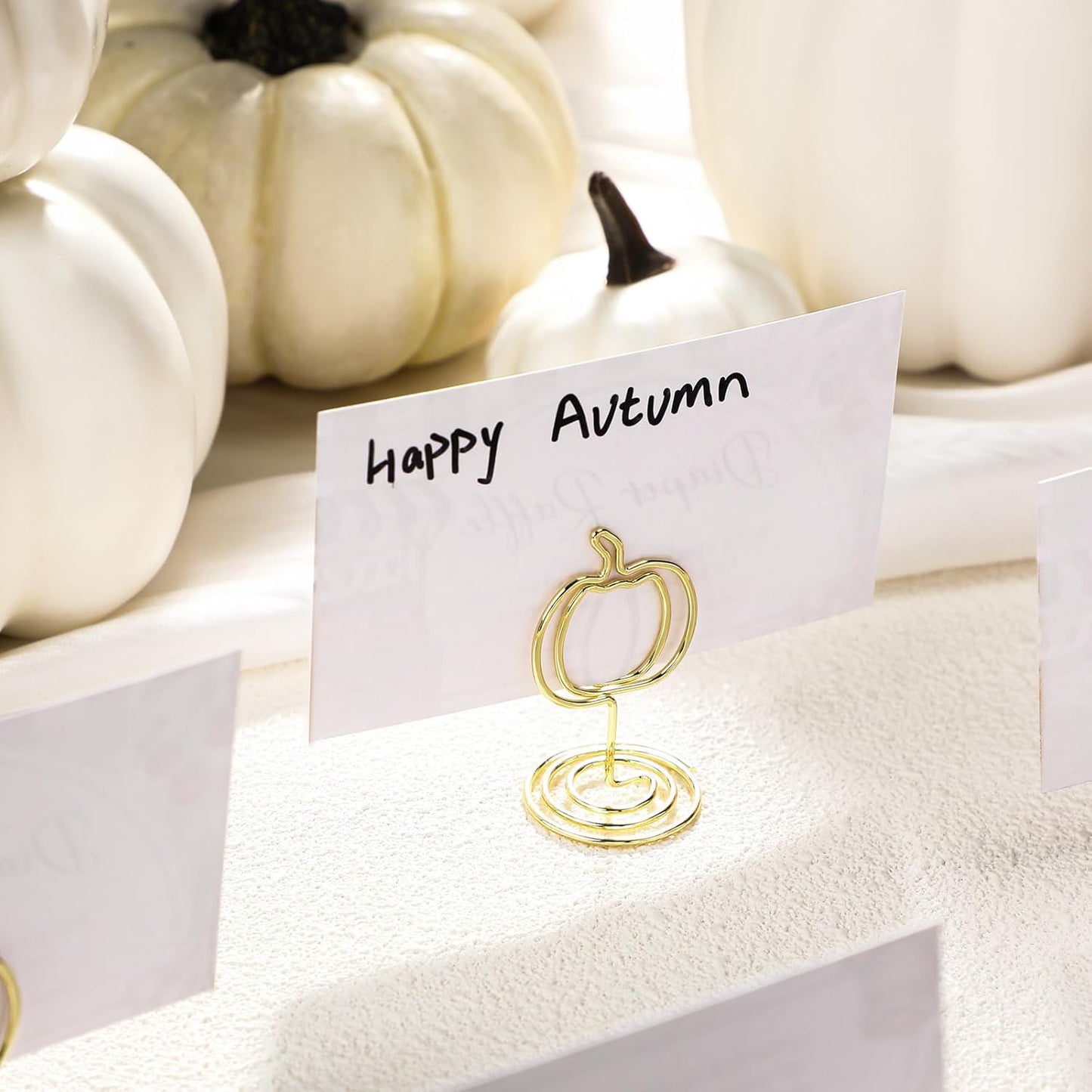 30 Pack Gold Pumpkin Table Decorations 5cm - Autumn Festival Ornaments V1258-DP02-BOL-363