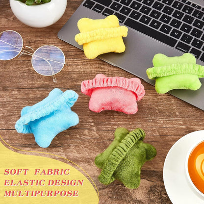 10-Pack Portable Ergonomic Wrist Rest for Typing Keyboard Computer Use Plush Material Curved Design V1258-DP02-BOL-379